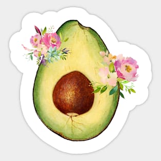 Avocado Sticker